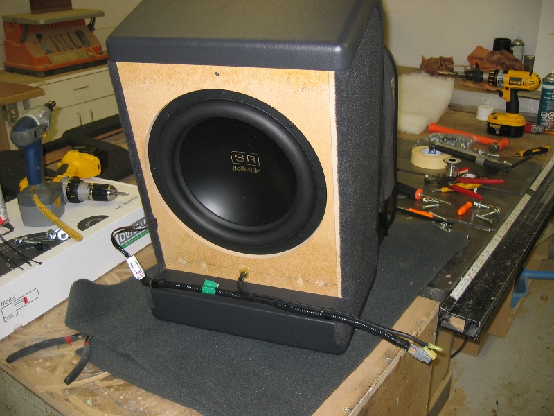 dodge ram center console sub box